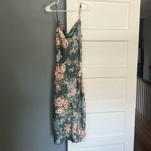 Petal & Pup Satin Scoop Neck Dress